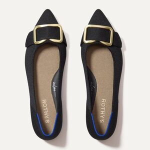 Rothy's Women's Elegant Black Pointed Flats
